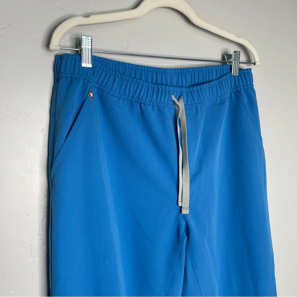 FIGS Tansen Jogger Scrub Pants Large Men’s Blue Gray MXXSW2004 Medical Workwear‎